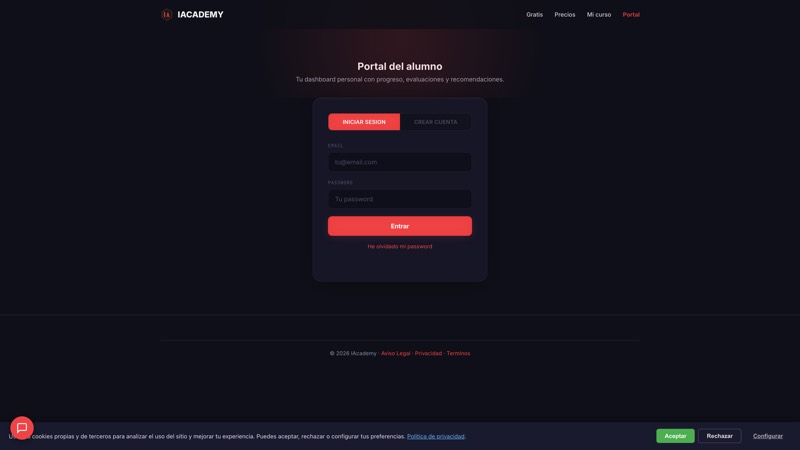 Portal de estudiante