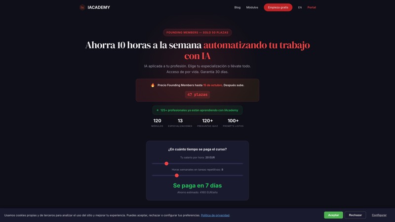 Precios y programas